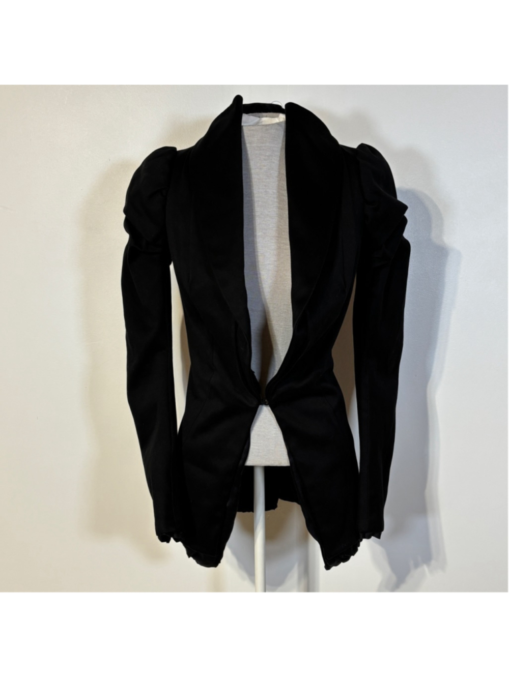 Sharon Wauchob Black Blazer Women’s Medium FR 38 Steampunk Victorian Clasps